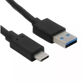USB laidas Helos 181542 USB 3.2 Gen 2 1 m USB A USB C juodas