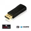 DisplayPort į HDMI adapterio kabelis Innovation IT PI150 — DP į HDMI, paauksuoti kontaktai, juoda