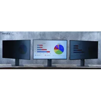 Dvipusis privatumo filtras, tvirtinamas tiesiai prie monitoriaus Kapsolo KAP11019
