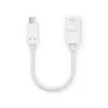 USB laidas PureLink IS230 0,1 m USB C į USB A Balta