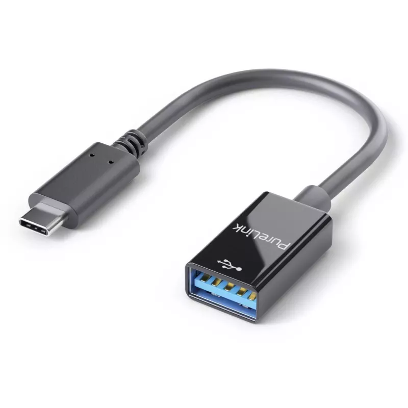 USB laidas PureLink IS231 0,1 m USB-C USB-A juodas