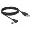 Maitinimo laidas DeLOCK 85588 USB A 1,5 m Juodas