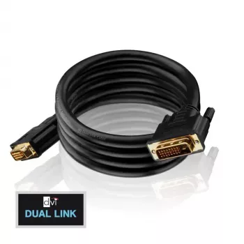 DVI laidas PureLink DVI-D tėvas-tėvas 2m