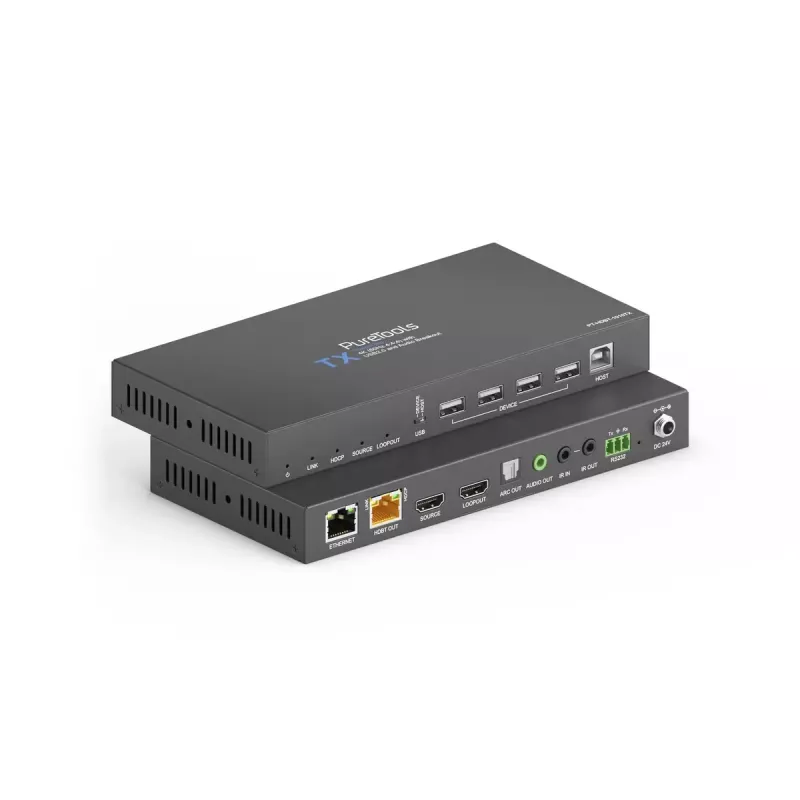 AV siųstuvas-imtuvas PureTools PT-HDBT-1010 100 m 18 Gbit/s