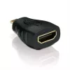 jungčių adapteris HDMI microHDMI juodas PureLink X-HA050 auksuotas