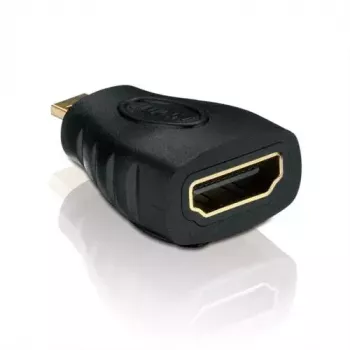jungčių adapteris HDMI microHDMI juodas PureLink X-HA050 auksuotas