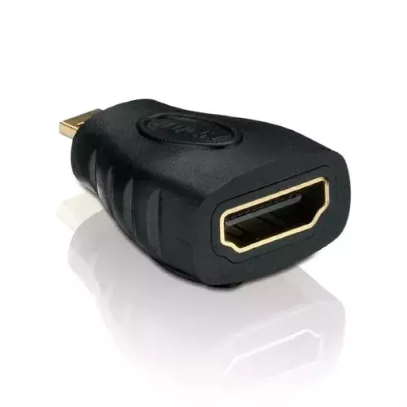 jungčių adapteris HDMI microHDMI juodas PureLink X-HA050 auksuotas