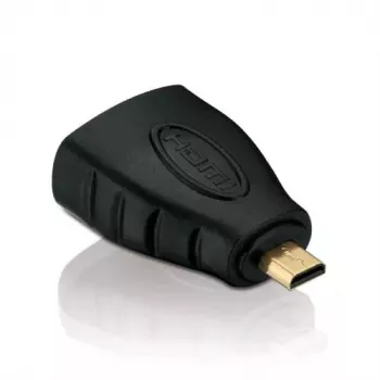 jungčių adapteris HDMI microHDMI juodas PureLink X-HA050 auksuotas