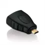 jungčių adapteris HDMI microHDMI juodas PureLink X-HA050 auksuotas