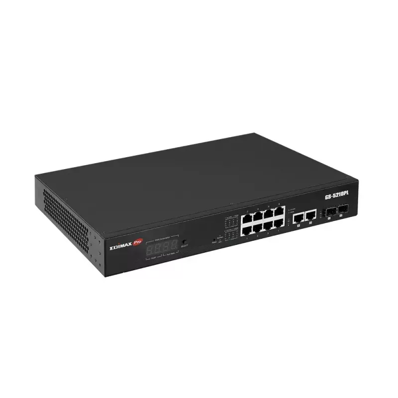 Valdomas komutatorius Edimax GS-5210PL