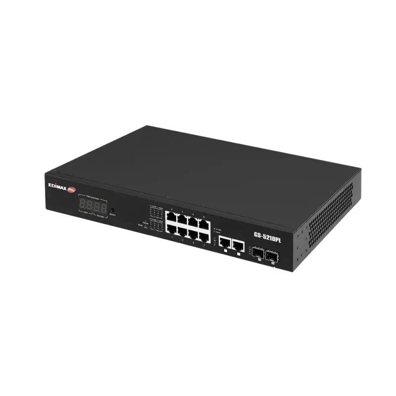 Valdomas komutatorius Edimax GS-5210PL