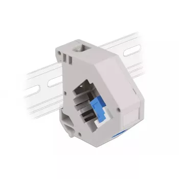 “Keystone” modulis DELOCK 87164 — SC į SC adapteris, spalvos: mėlyna/pilka/balta, 60,1×59,4×21,6 mm