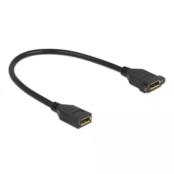 „DisplayPort“ laidas, jungtis–jungtis, skirtas montuoti skydelyje, „DeLOCK 87099“