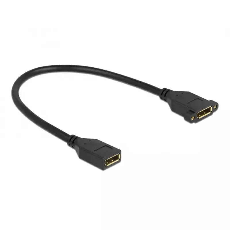 „DisplayPort“ laidas, jungtis–jungtis, skirtas montuoti skydelyje, „DeLOCK 87099“