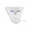 Pintas apsauginis vamzdelis DeLOCK 20808 5 m x 13 mm Baltas