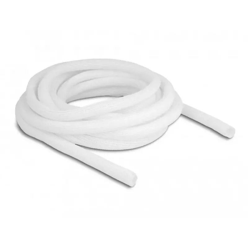 Pintas apsauginis vamzdelis DeLOCK 20808 5 m x 13 mm Baltas