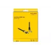 HDMI laidas DeLOCK 86989 2m HDMI Type A Standard Juoda Geltona