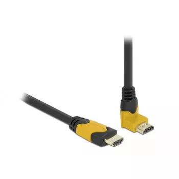 HDMI laidas DeLOCK 86989 2m HDMI Type A Standard Juoda Geltona