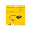 Kortelių skaitytuvas DeLOCK 91756 Juodas MicroSD SD MMC USB 5 Mbit/s