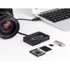 Kortelių skaitytuvas DeLOCK 91756 Juodas MicroSD SD MMC USB 5 Mbit/s