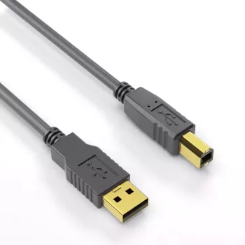 USB laidas PureLink DS2000-100 10 m USB 2.0 USB A USB B Juoda