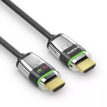 FiberX FX-I355-010 HDMI laidas 10 m HDMI A tipo standartinis pilkas sidabrinis