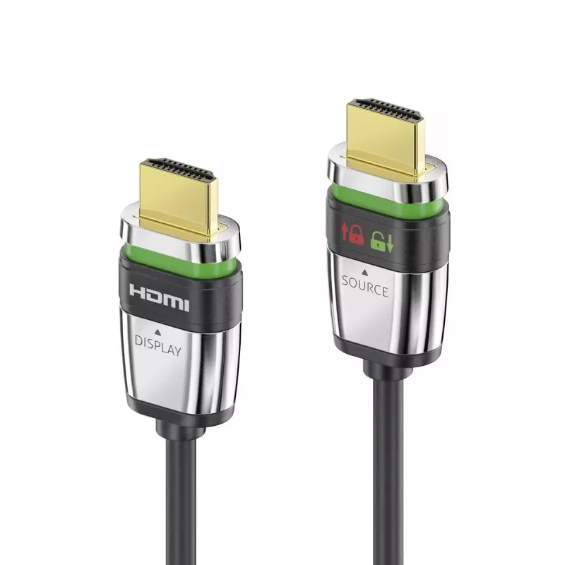 FiberX FX-I355-010 HDMI laidas 10 m HDMI A tipo standartinis pilkas sidabrinis
