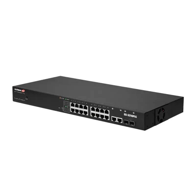 Valdomas komutatorius Edimax GS-5216PLC