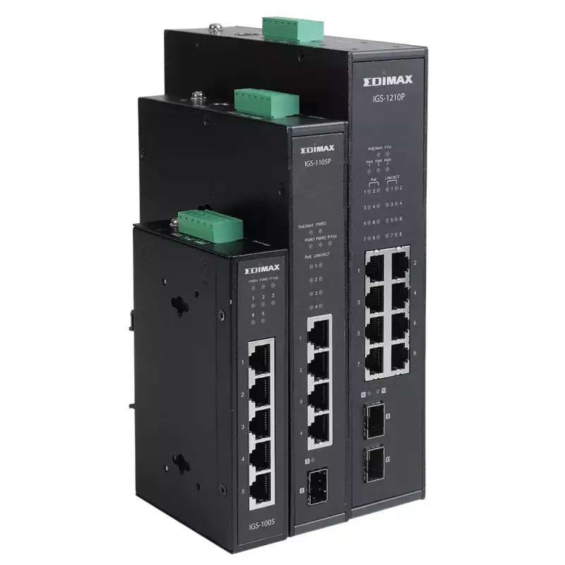 Nevaldomas komutatorius Edimax IGS-1005 L2 Gigabit Ethernet 5 prievadai