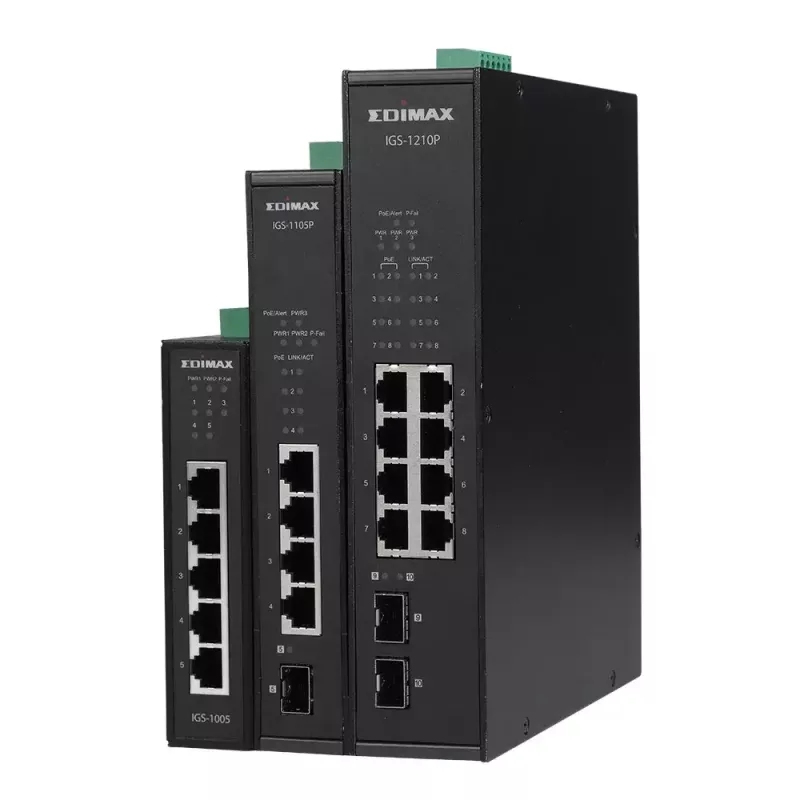 Nevaldomas komutatorius Edimax IGS-1005 L2 Gigabit Ethernet 5 prievadai