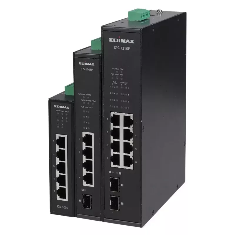 Nevaldomas komutatorius Edimax IGS-1005 L2 Gigabit Ethernet 5 prievadai