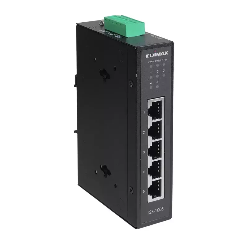 Nevaldomas komutatorius Edimax IGS-1005 L2 Gigabit Ethernet 5 prievadai