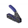 “DeLOCK 90577” kabelių užspaudimo replės Užspaudimo įrankis Juoda Mėlyna Plotis 62 mm Ilgis 135 mm Aukštis 20 mm