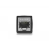 DeLOCK Adapter RJ45 lizdas į RJ45 lizdą Cat.6A juodas