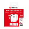 Maitinimo kištuko adapteris Skross 61663 universalus baltas 100–250 V 2,4 A USB