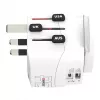 Maitinimo kištuko adapteris Skross 61663 universalus baltas 100–250 V 2,4 A USB