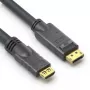 PureLink PI5110-100 vaizdo kabelio adapteris 10 m DisplayPort HDMI juodas