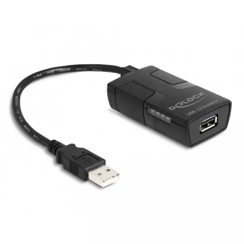 DeLOCK izoliatorius USB 2.0 Type-A kištukas į lizdą 5 kV izoliacija