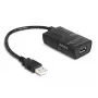 DeLOCK izoliatorius USB 2.0 Type-A kištukas į lizdą 5 kV izoliacija