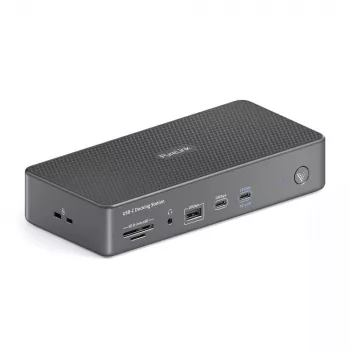 Nešiojamojo kompiuterio dokas PureLink VL-D200 laidinis pilkas USB maitinimo tiekimas HDMI 2.0