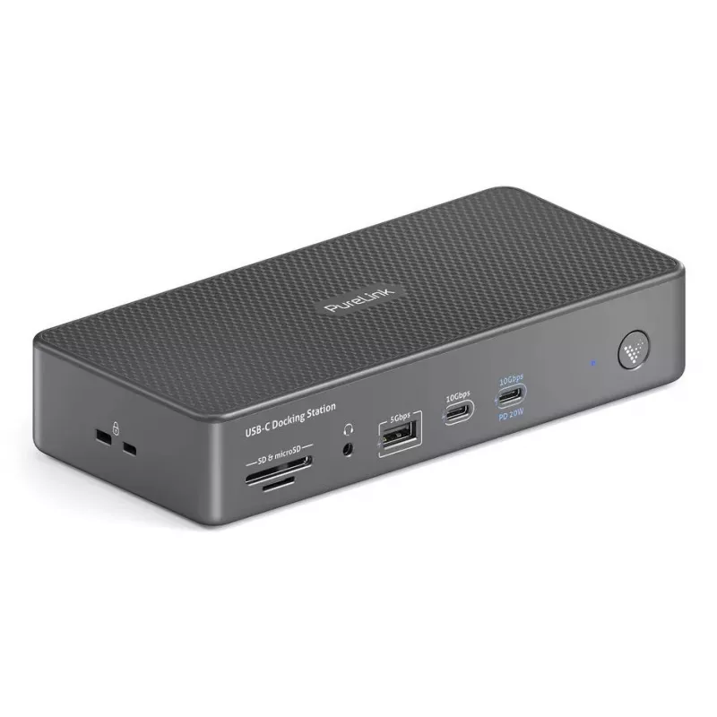 Docking Station PureLink VL-D230DL USB 3.2 Gen 2 Type-C pilkas laidinis