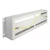 Grandinės pertraukiklių skydelis DeLOCK 19 colių 67034 metalinis pilkas 3U