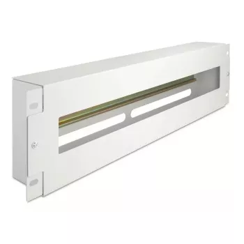 Grandinės pertraukiklių skydelis DeLOCK 19 colių 67034 metalinis pilkas 3U