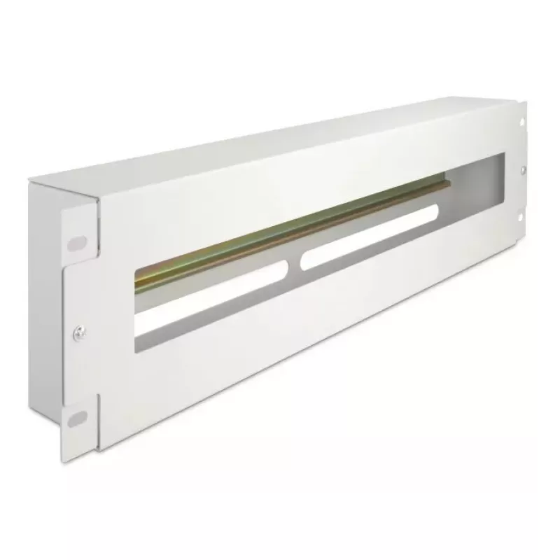 Grandinės pertraukiklių skydelis DeLOCK 19 colių 67034 metalinis pilkas 3U