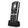 Išmanusis telefonas Emporia SIMPLICITY-LTE 5,08 cm (2 colių) 1200 mAh Juoda, Sidabrinė