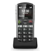 Išmanusis telefonas Emporia SIMPLICITY-LTE 5,08 cm (2 colių) 1200 mAh Juoda, Sidabrinė