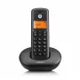 Belaidis DECT telefonas MOTOROLA E201 — belaidis ragelis su laisvų rankų funkcija, iki 50 registracijų