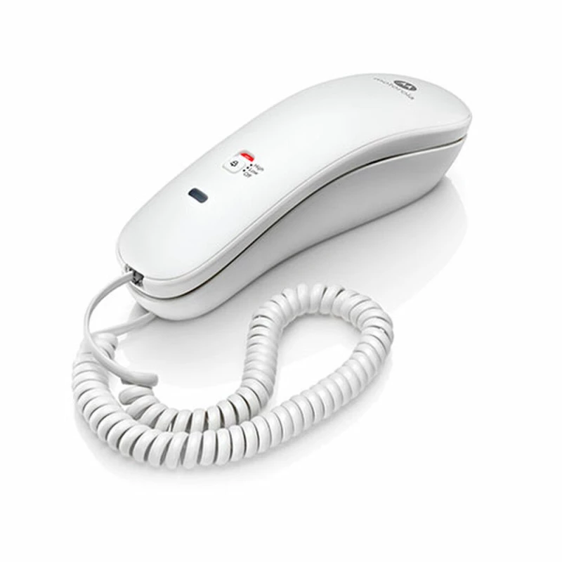 Analoginis telefonas Motorola CT50 laidinis ragelis baltas