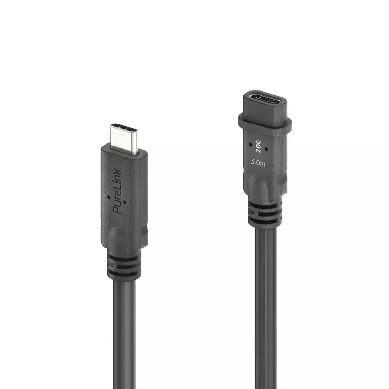 USB kabelis PureLink PI6630-030 USB4 Gen 2x2 3 m USB C Juodas