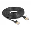 Tinklo kabelis DeLOCK RJ45 Cat.6A kištukas–kištukas U/FTP 5 m juodas